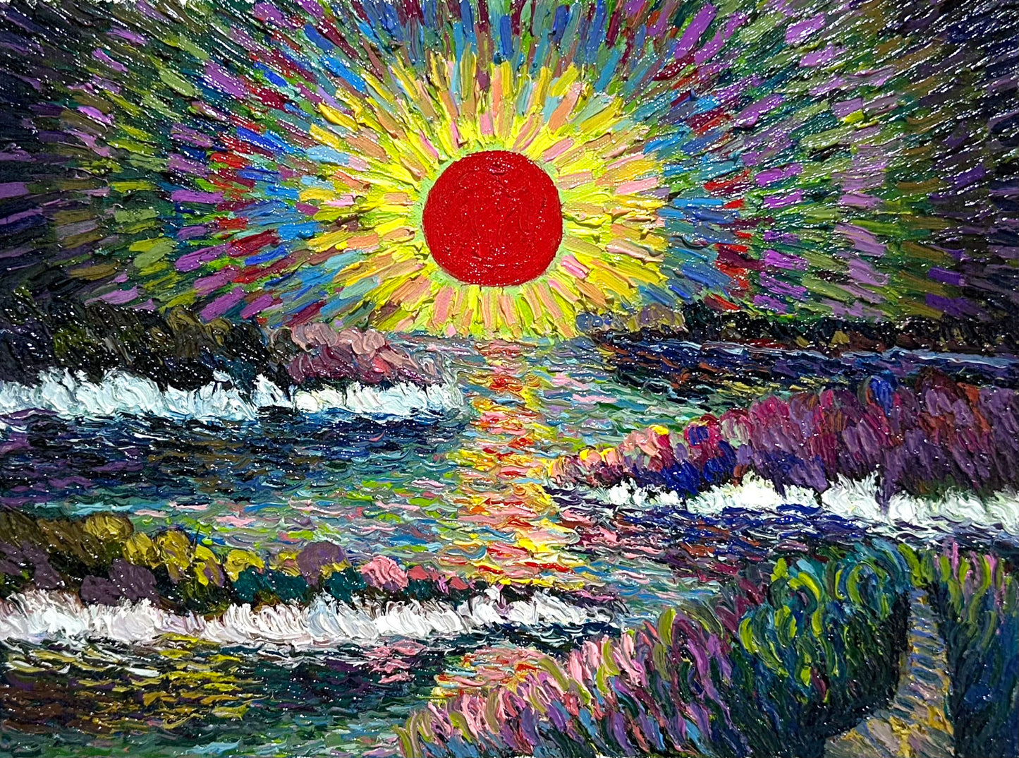 AARON NGOW - Sunrise at Sea, 2026