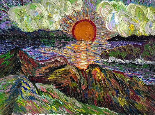 AARON NGOW - Sunrise Over Mountains and Sea, 2026