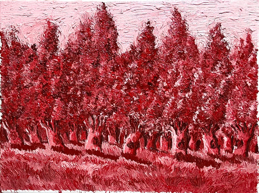 AARON NGOW - Red Forest, 2025