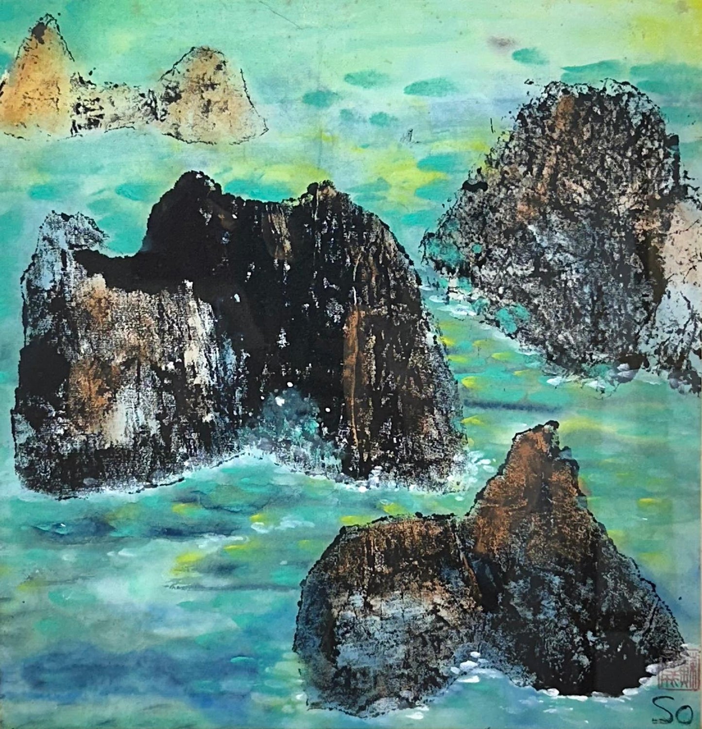 蘇達成 - 釣魚石岩, 2018