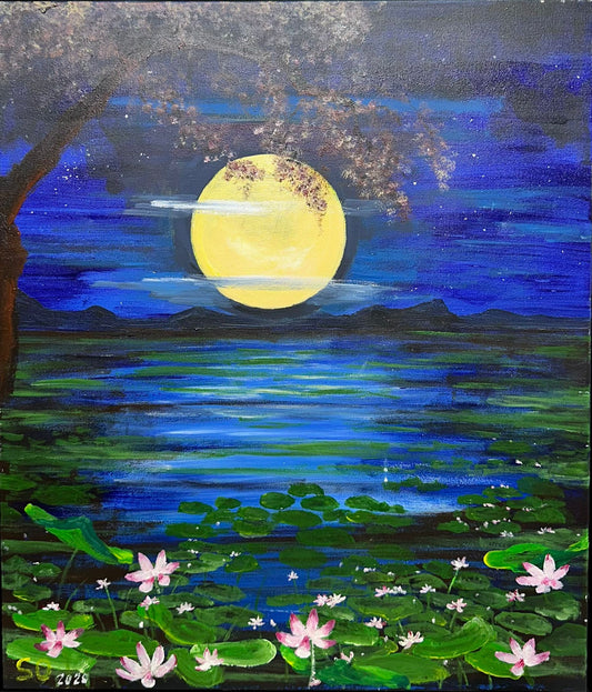 SO TAT SHING - Lotus Pond Under the Moon, 2020